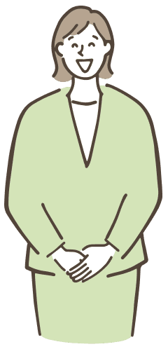 女性のイラスト